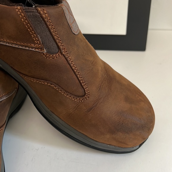 Red Wing Shoes Safety Toe Slip Ons Men’s Size 8 D Like New!! - Picture 2 of 16